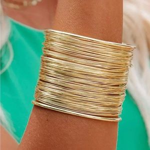 Golden Cuff Bracelet